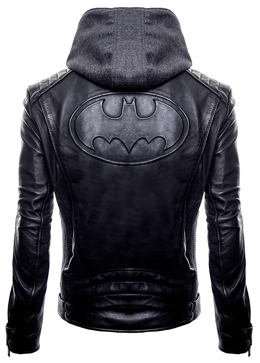 Batman Logo Motorcycle Jacket Leather 